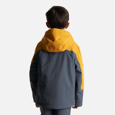CHAQUETA NIÑO SIERRA NEVADA B-DRY STEAM-PRO HOODY JACKET AZUL NOCHE/MOSTAZA LIPPI - 4