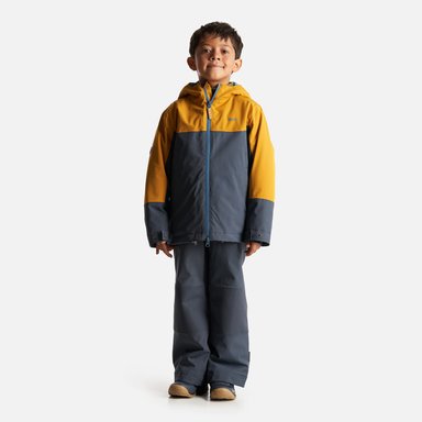 CHAQUETA NIÑO SIERRA NEVADA B-DRY STEAM-PRO HOODY JACKET AZUL NOCHE/MOSTAZA LIPPI - 7
