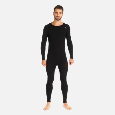 PRIMERA CAPA HOMBRE LIPPI NEGRO SKINTEC 1000 SEAMLESS BOTTOM - 9