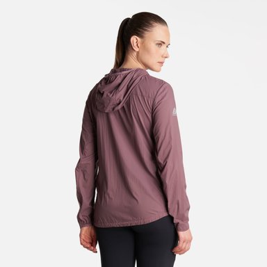 CHAQUETA MUJER  SPRY WINDBREAKER 14 ZIP HOODY JACKET MORADO LIPPI - 4