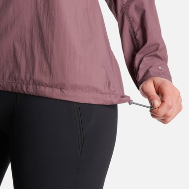 CHAQUETA MUJER  SPRY WINDBREAKER 14 ZIP HOODY JACKET MORADO LIPPI - 7