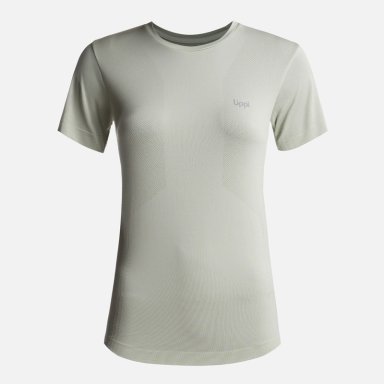 POLERA MUJER  CHALLENGE SEAMLESS T-SHIRT JADE LIPPI - 1