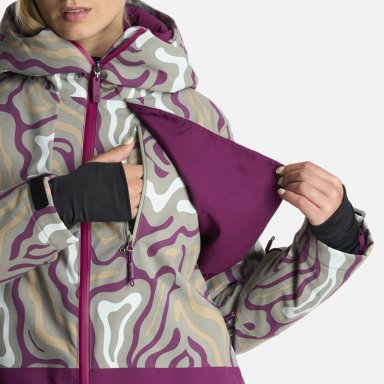 CHAQUETA MUJER YETI PRINT VERDE CLARO HAKA HONU - 6
