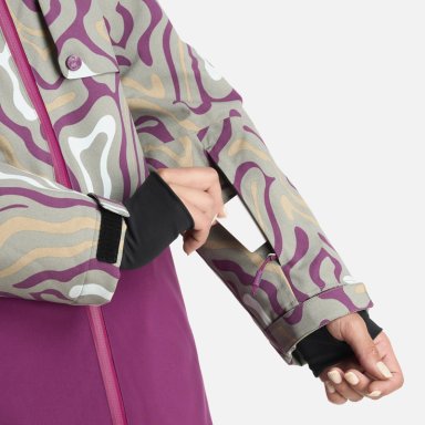 CHAQUETA MUJER YETI PRINT VERDE CLARO HAKA HONU - 8