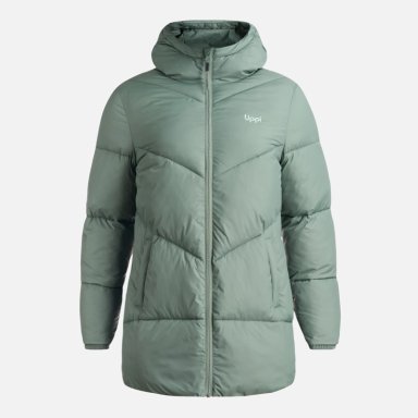 CHAQUETA MUJER LONG LINE STEAM PRO HOODY JACKET VERDE MUSGO LIPPI - 1