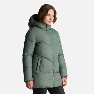 CHAQUETA MUJER LONG LINE STEAM PRO HOODY JACKET VERDE MUSGO LIPPI - 3