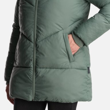 CHAQUETA MUJER LONG LINE STEAM PRO HOODY JACKET VERDE MUSGO LIPPI - 7