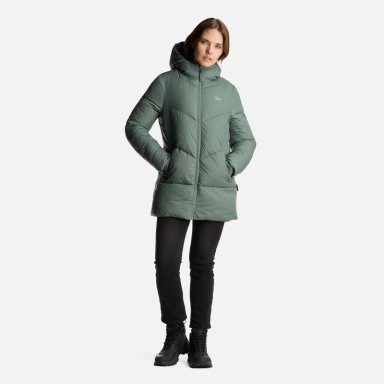 CHAQUETA MUJER LONG LINE STEAM PRO HOODY JACKET VERDE MUSGO LIPPI - 9