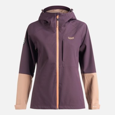 CHAQUETA MUJER MASSIF B-DRY HOODY JACKET MORADO OSCURO LIPPI - 1