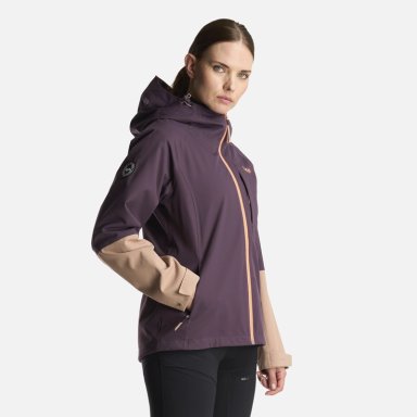 CHAQUETA MUJER MASSIF B-DRY HOODY JACKET MORADO OSCURO LIPPI - 3