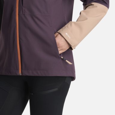 CHAQUETA MUJER MASSIF B-DRY HOODY JACKET MORADO OSCURO LIPPI - 7
