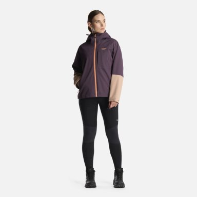 CHAQUETA MUJER MASSIF B-DRY HOODY JACKET MORADO OSCURO LIPPI - 9