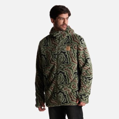 POLERON HOMBRE CALUR-OSO PRINT VERDE HAKA HONU - 2