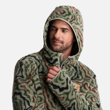 POLERON HOMBRE CALUR-OSO PRINT VERDE HAKA HONU - 5