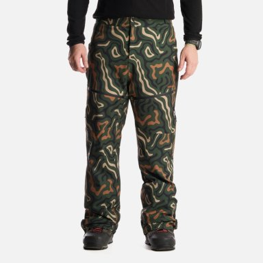 PANTALON HOMBRE HAKA HONU VERDE MILITAR KUNK PRINT - 1