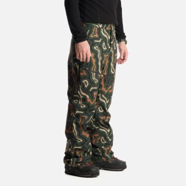 PANTALON HOMBRE HAKA HONU VERDE MILITAR KUNK PRINT - 2