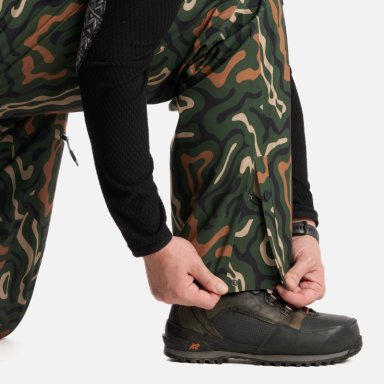 PANTALON HOMBRE HAKA HONU VERDE MILITAR KUNK PRINT - 8
