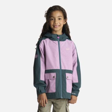 CHAQUETA NIÑA LIPPI VERDE PETRÓLEO FIREPLACE B-DRY JACKET - 1