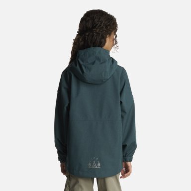 CHAQUETA NIÑA LIPPI VERDE PETRÓLEO FIREPLACE B-DRY JACKET - 3