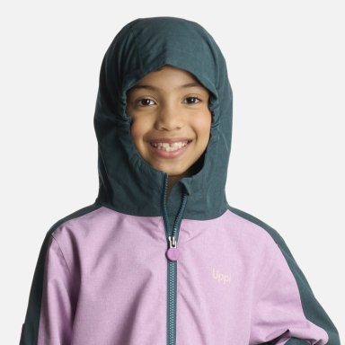 CHAQUETA NIÑA LIPPI VERDE PETRÓLEO FIREPLACE B-DRY JACKET - 4