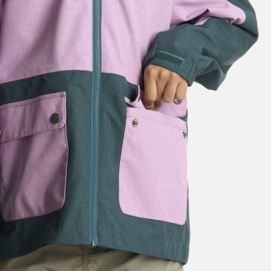CHAQUETA NIÑA LIPPI VERDE PETRÓLEO FIREPLACE B-DRY JACKET - 5