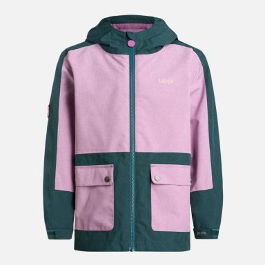CHAQUETA NIÑA LIPPI VERDE PETRÓLEO FIREPLACE B-DRY JACKET - 7