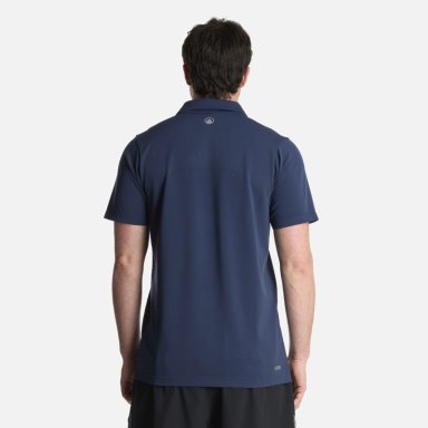 POLERA HOMBRE B-CLASSIC SEAMLESS POLO AZUL MARINO LIPPI - 3