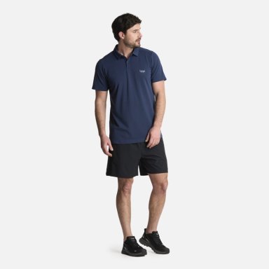 POLERA HOMBRE B-CLASSIC SEAMLESS POLO AZUL MARINO LIPPI - 5