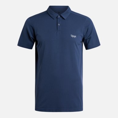 POLERA HOMBRE B-CLASSIC SEAMLESS POLO AZUL MARINO LIPPI - 6