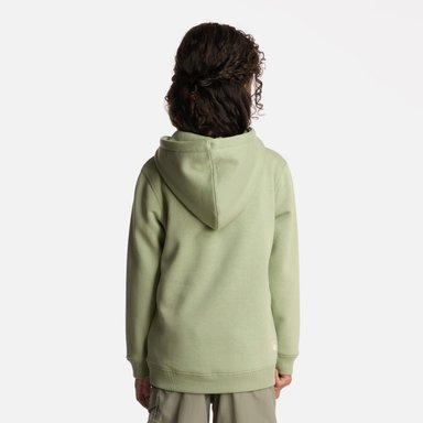 POLERÓN ALGODÓN ORGÁNICO NIÑA LIPPI VERDE INSIGNE HOODY SWEATSHIRT JADE - 3