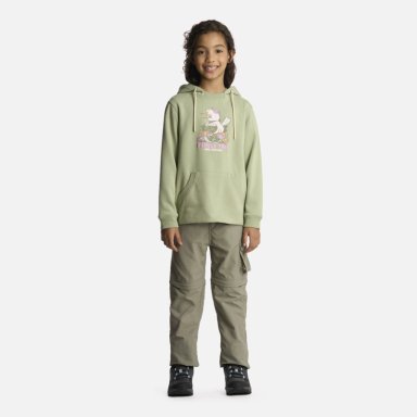 POLERÓN ALGODÓN ORGÁNICO NIÑA LIPPI VERDE INSIGNE HOODY SWEATSHIRT JADE - 6