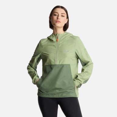 CHAQUETA MUJER NIGHTFALL WINDBREAKER 1/4 ZIP JADE LIPPI - 1