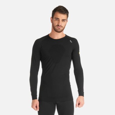 PRIMERA CAPA HOMBRE SKINTEC 2000 SEAMLESS TOP NEGRO LIPPI - 1