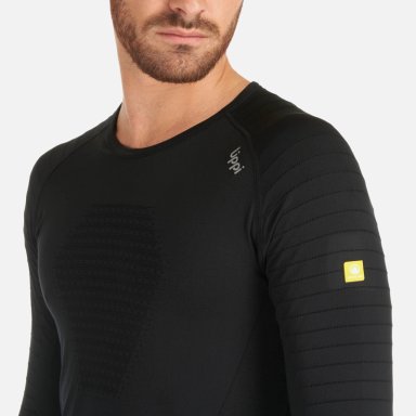 PRIMERA CAPA HOMBRE SKINTEC 2000 SEAMLESS TOP NEGRO LIPPI - 6