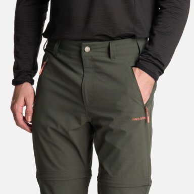 PANTALON HOMBRE DESMONTALO VERDE MUSGO HAKA HONU - 4