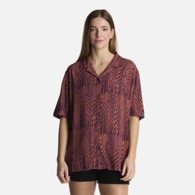CAMISA MUJER MARMOLADA PRINT CORAL HAKA HONU - 1