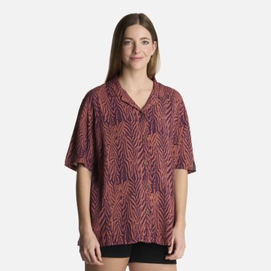 CAMISA MUJER MARMOLADA PRINT CORAL HAKA HONU - 2