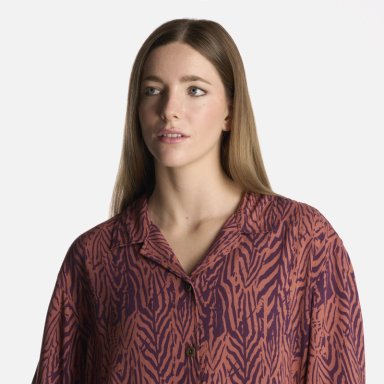 CAMISA MUJER MARMOLADA PRINT CORAL HAKA HONU - 4