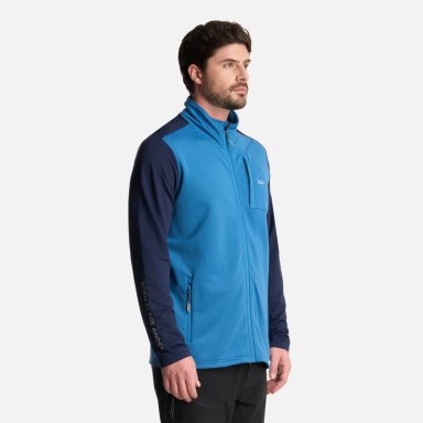 POLERON HOMBRE DAWSON NANO-F FULL ZIP AZUL LIPPI - 2