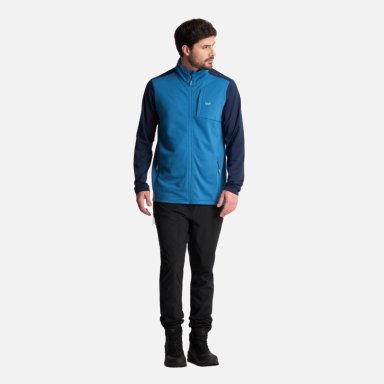 POLERON HOMBRE DAWSON NANO-F FULL ZIP AZUL LIPPI - 6