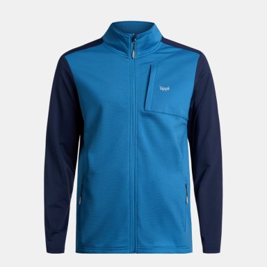 POLERON HOMBRE DAWSON NANO-F FULL ZIP AZUL LIPPI - 7
