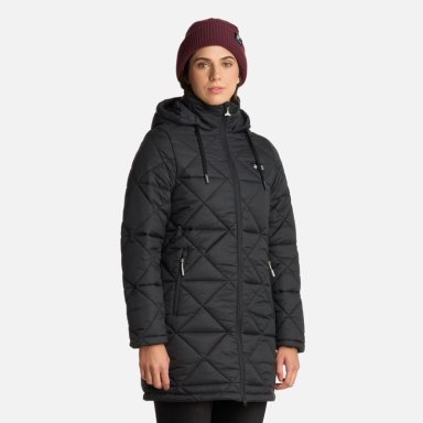 CHAQUETA MUJER HAKA HONU NEGRO PALA - 1