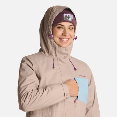 CHAQUETA MUJER HAKA HONU TAUPE TERRANOVA - 4