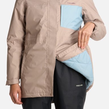 CHAQUETA MUJER HAKA HONU TAUPE TERRANOVA - 6