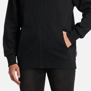 POLERÓN ALGODÓN MUJER HAKA HONU NEGRO MOTOMAMI FULL ZIP - 5