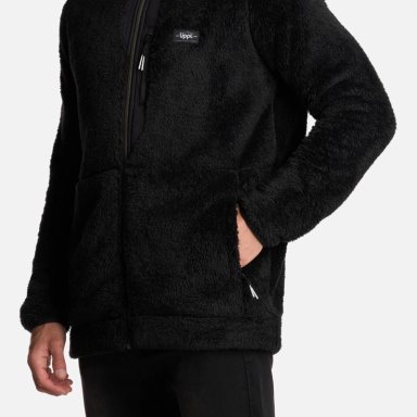 POLAR HOMBRE BEAR SHAGGY-PRO HOODY JACKET NEGRO LIPPI I25 - 5