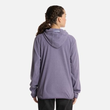 POLERON TEEN GIRL STRIPES NANO-F FULL ZIP HOODY VIOLETA LIPPI - 3