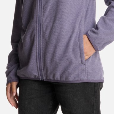 POLERON TEEN GIRL STRIPES NANO-F FULL ZIP HOODY VIOLETA LIPPI - 5