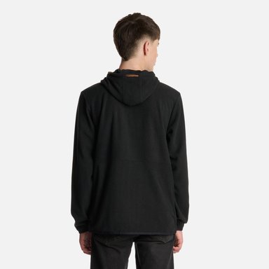 POLERON TEEN BOY STRIPES NANO-F FULL ZIP NEGRO LIPPI I25 - 3