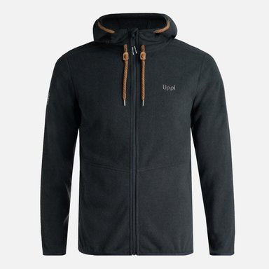 POLERON TEEN BOY STRIPES NANO-F FULL ZIP NEGRO LIPPI I25 - 7